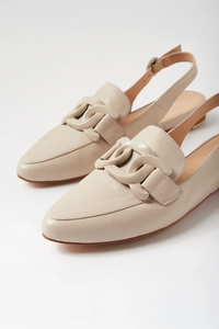 TOP END | FAVILLAS  LEATHER - ALMOND