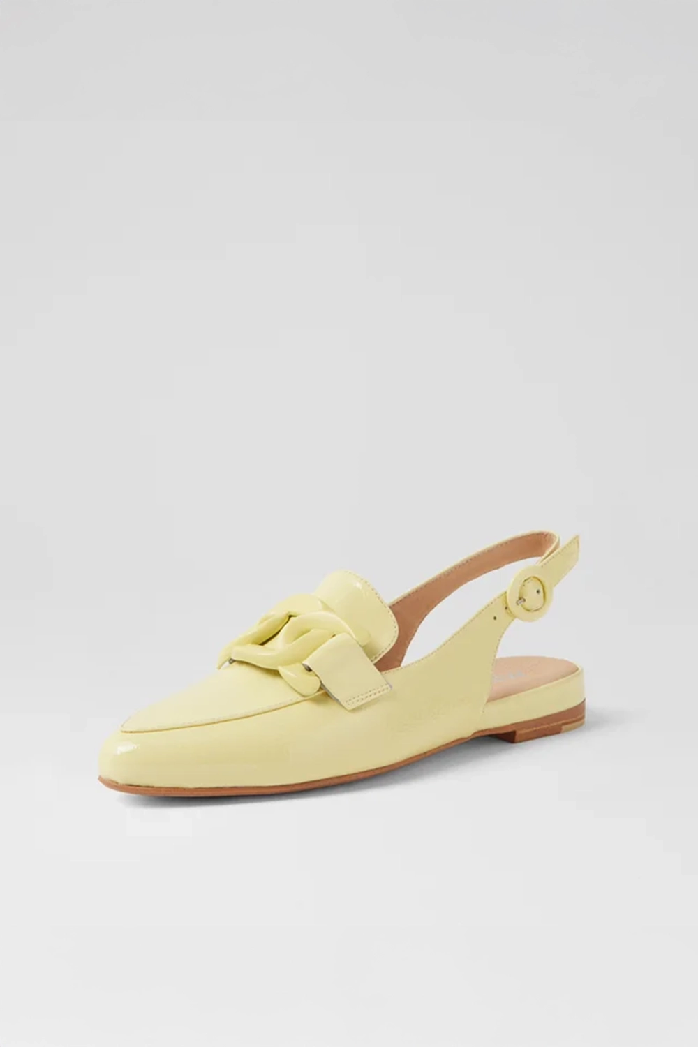 TOP END | FAVILLAS PATENT LEATHER - YELLOW