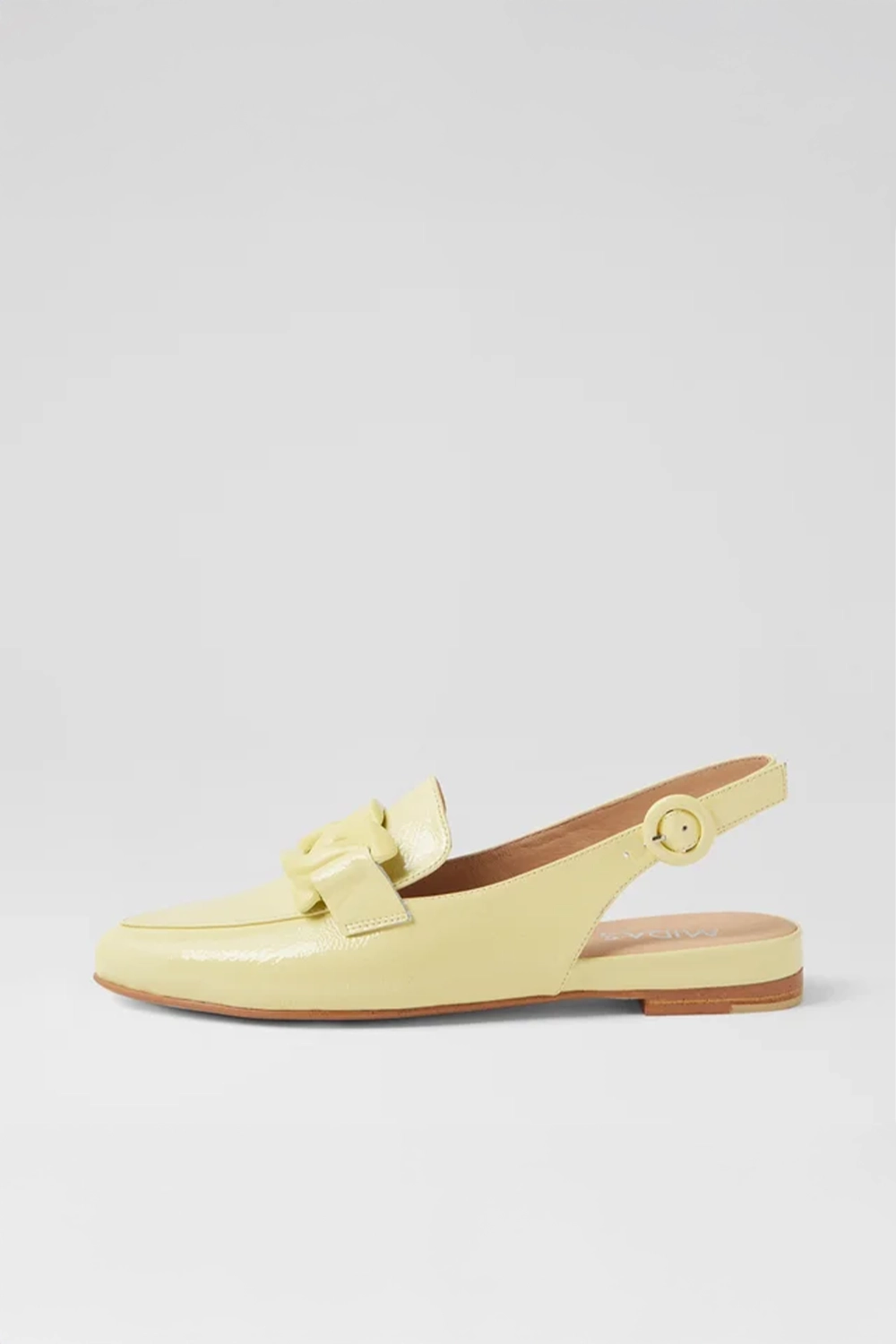 TOP END | FAVILLAS PATENT LEATHER - YELLOW
