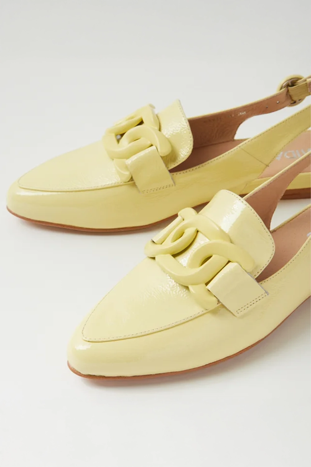 TOP END | FAVILLAS PATENT LEATHER - YELLOW