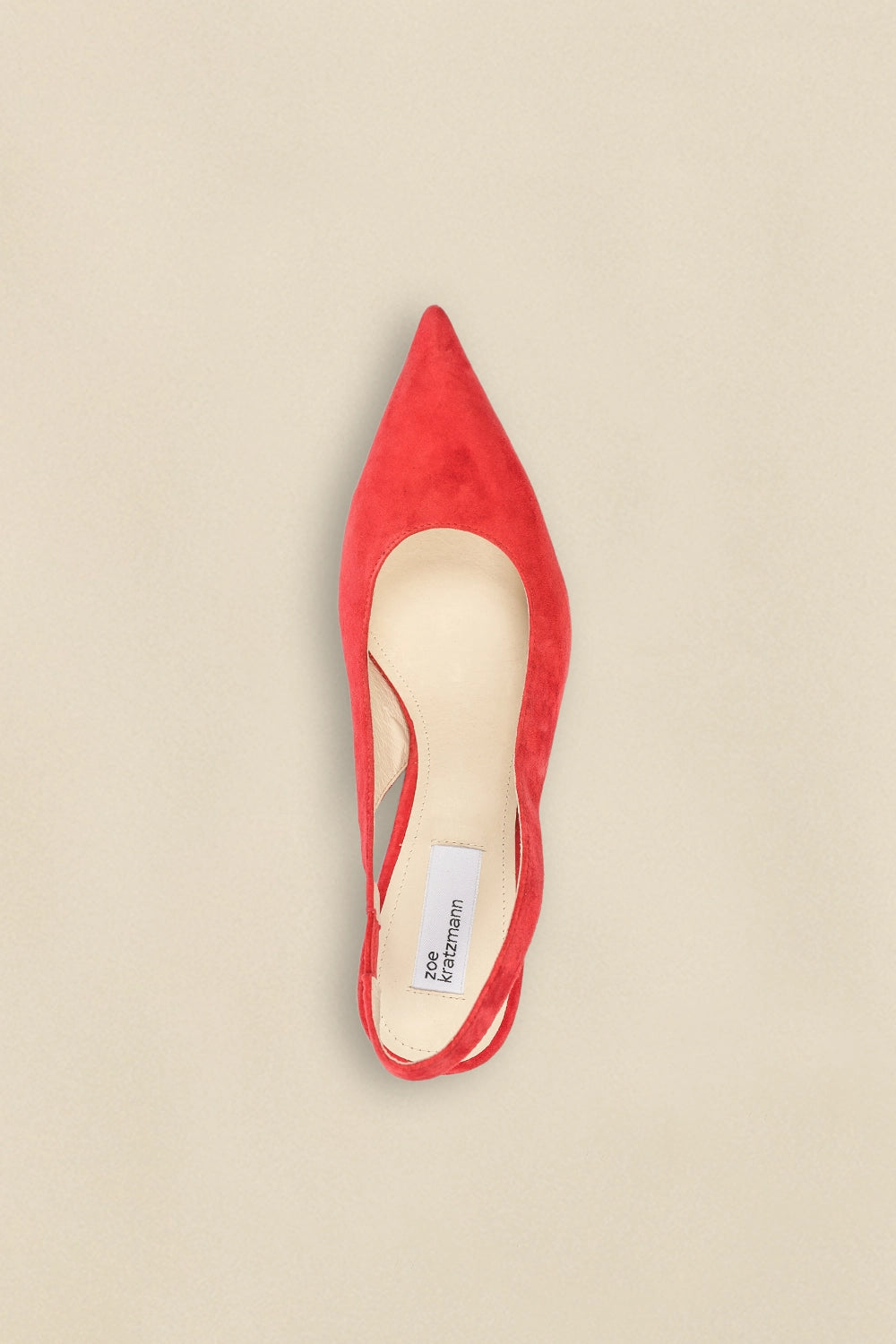 ZOE KRATZMANN | FAVOUR HEEL | CHERRY