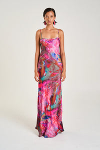 SUMMI SUMMI | LUNA MAXI DRESS - FISH TANK
