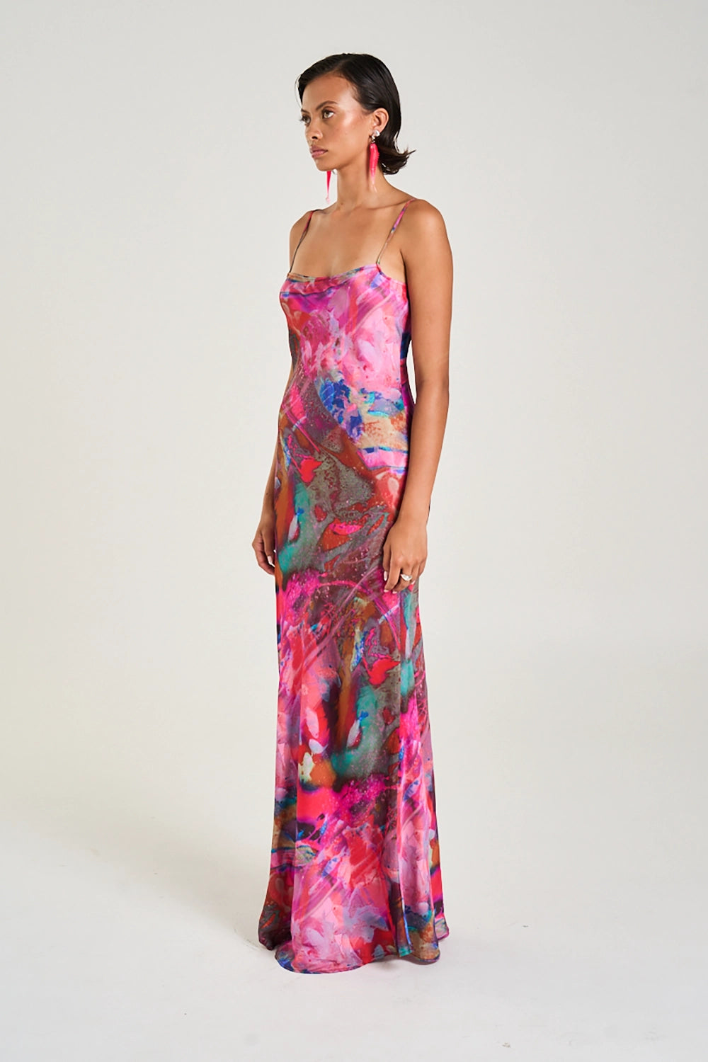 SUMMI SUMMI | LUNA MAXI DRESS - FISH TANK