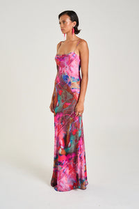 SUMMI SUMMI | LUNA MAXI DRESS - FISH TANK