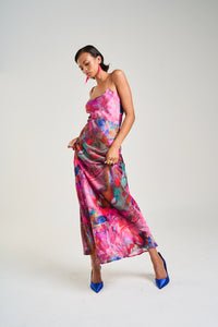 SUMMI SUMMI | LUNA MAXI DRESS - FISH TANK