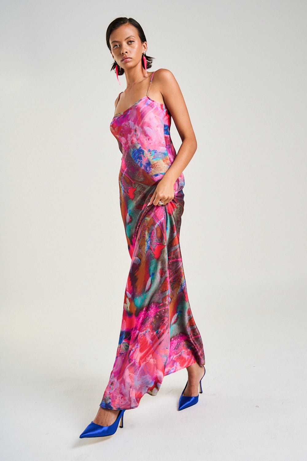 SUMMI SUMMI | LUNA MAXI DRESS - FISH TANK