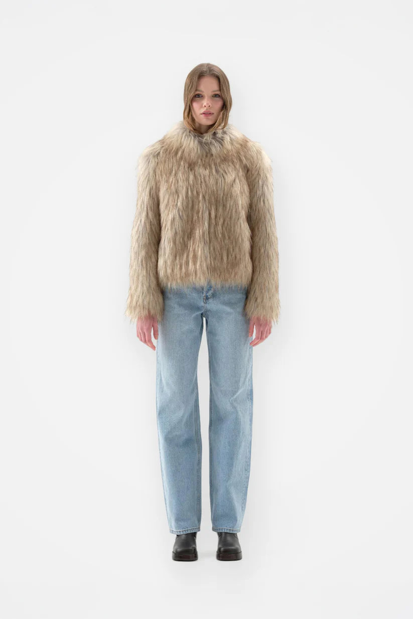 Unreal Fur | Fur Delish Jacket - Natural