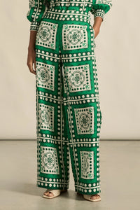 ZOE KRATZMANN | GESTURE PANT | PARROT SCARF