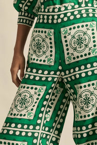 ZOE KRATZMANN | GESTURE PANT | PARROT SCARF