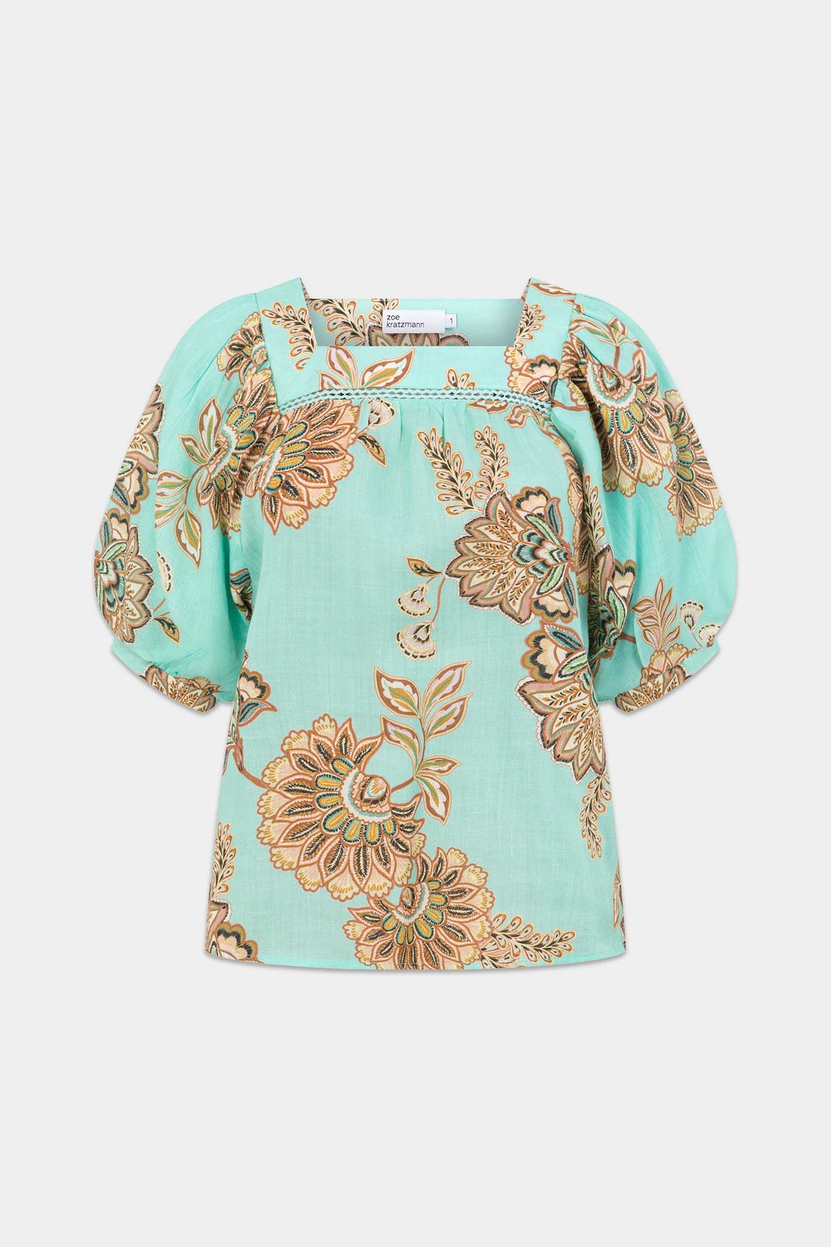 ZOE KRATZMANN | GRACE TOP | MINT KGARI