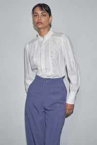 ZOE KRATZMANN |HAZE TOP | PORCELAIN