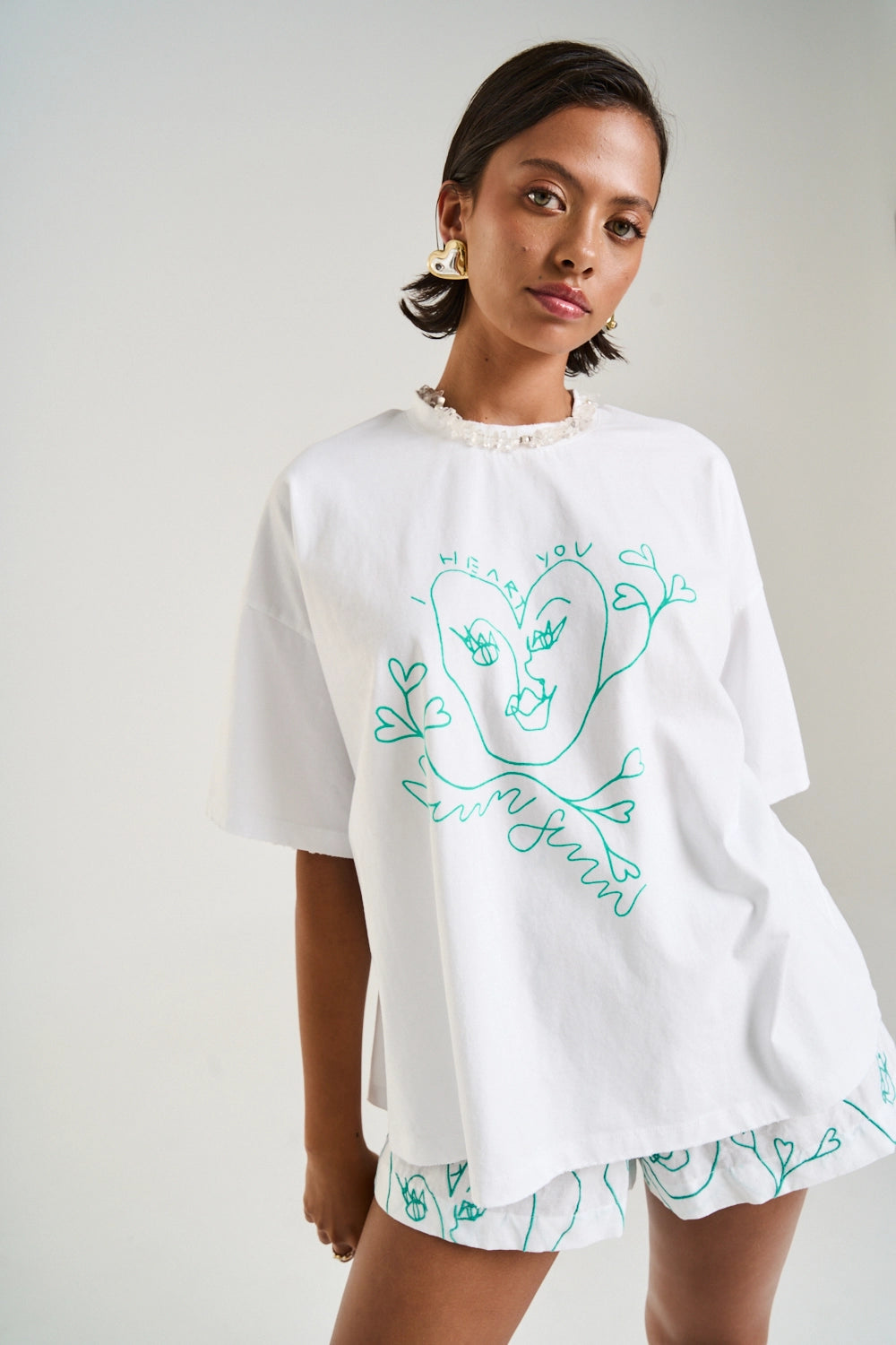 SUMMI SUMMI | BAND TEE - I HEART U