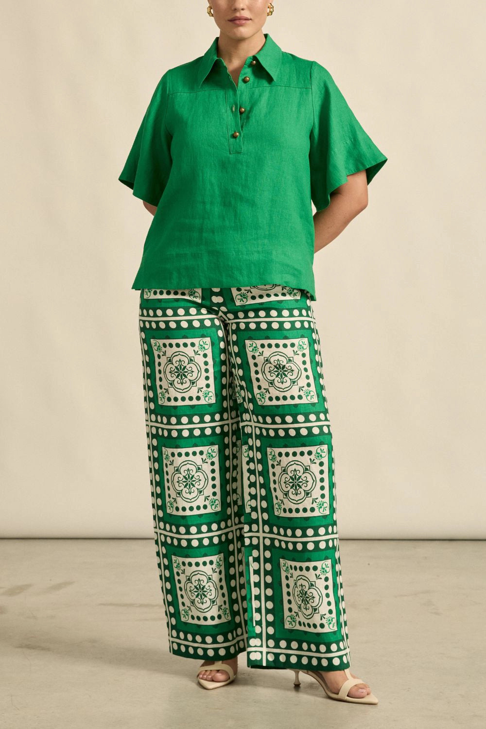 ZOE KRATZMANN | INSINUATE TOP | PARROT