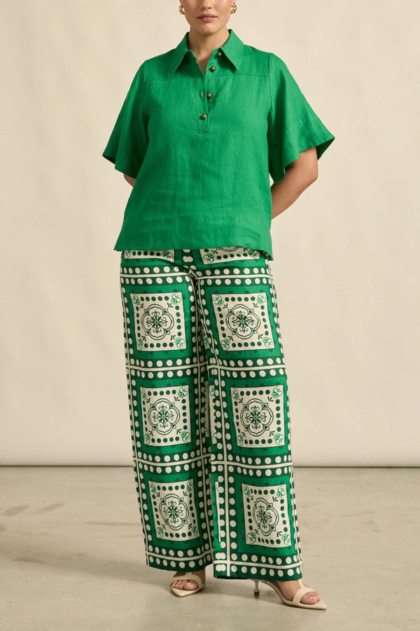 ZOE KRATZMANN | INSINUATE TOP | PARROT