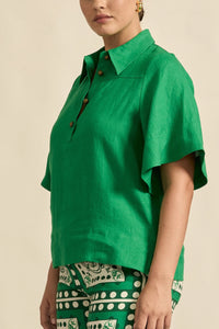 ZOE KRATZMANN | INSINUATE TOP | PARROT