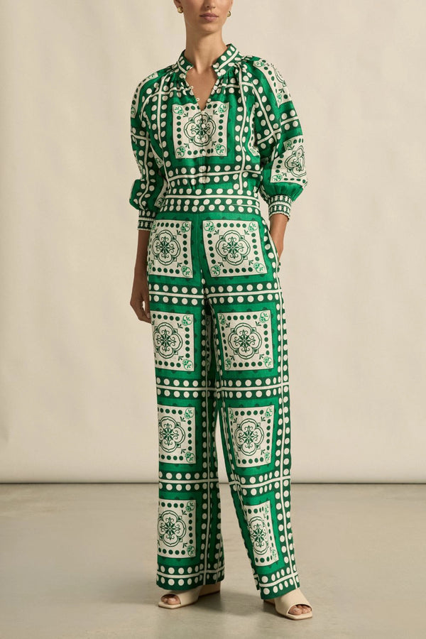 ZOE KRATZMANN | INSPIRE TOP | PARROT SCARF