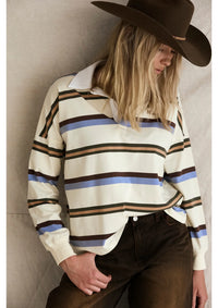 Far Mer | Jersey Blue/Brown