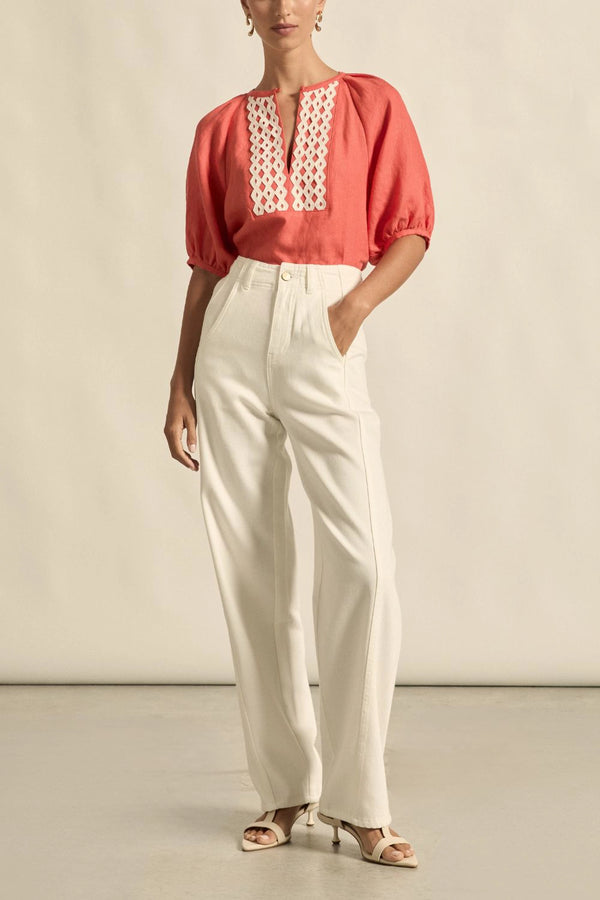 ZOE KRATZMANN | KILTER TOP | MELON