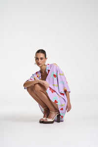 SUMMI SUMMI | BIG SHIRT - LILAC TROPPO