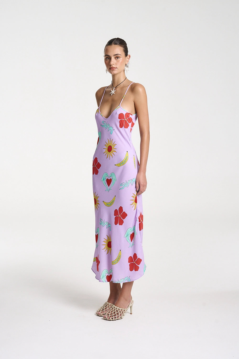 SUMMI SUMMI | SIREN MIDI - LILAC TROPPO