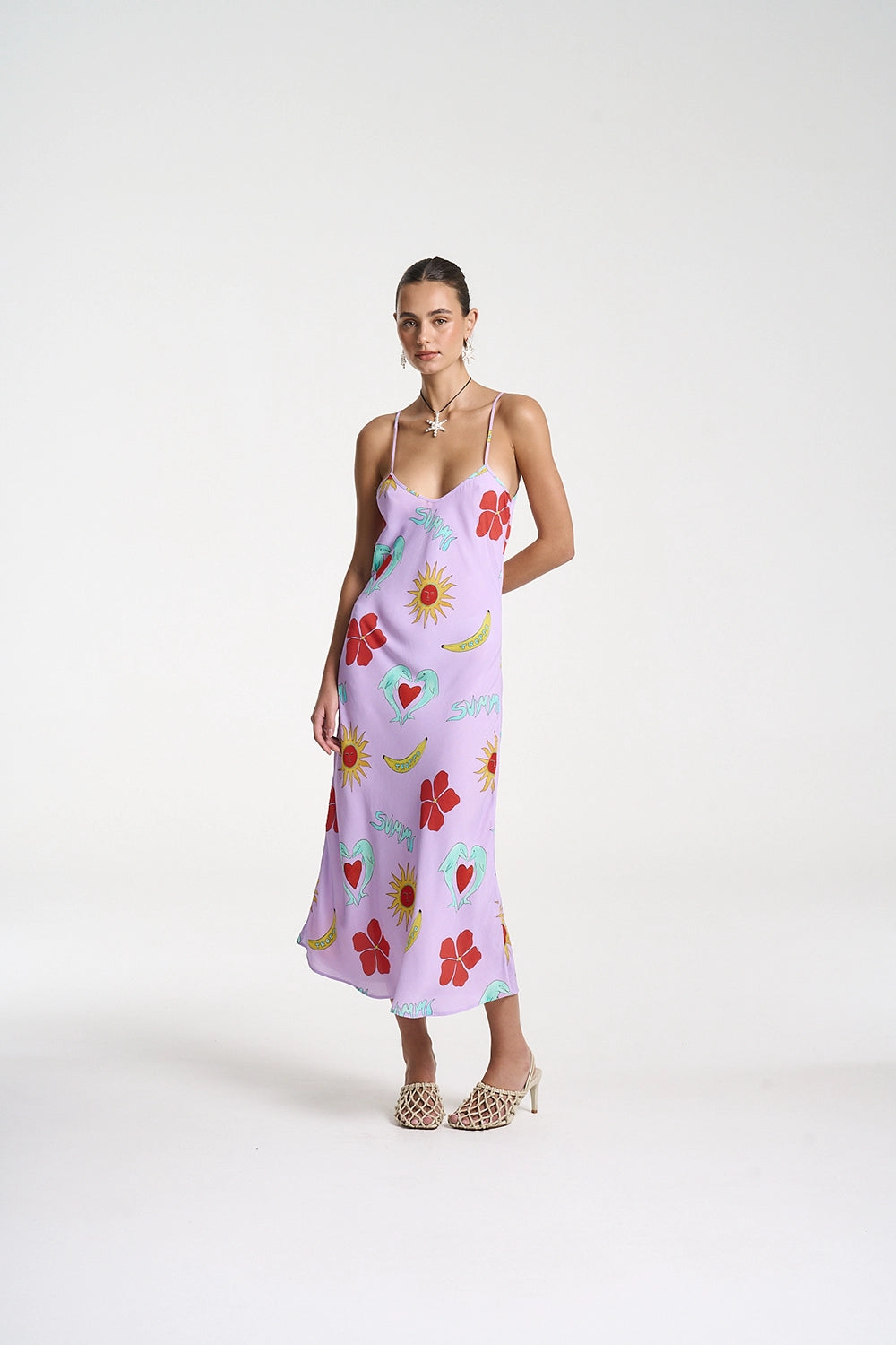 SUMMI SUMMI | SIREN MIDI - LILAC TROPPO