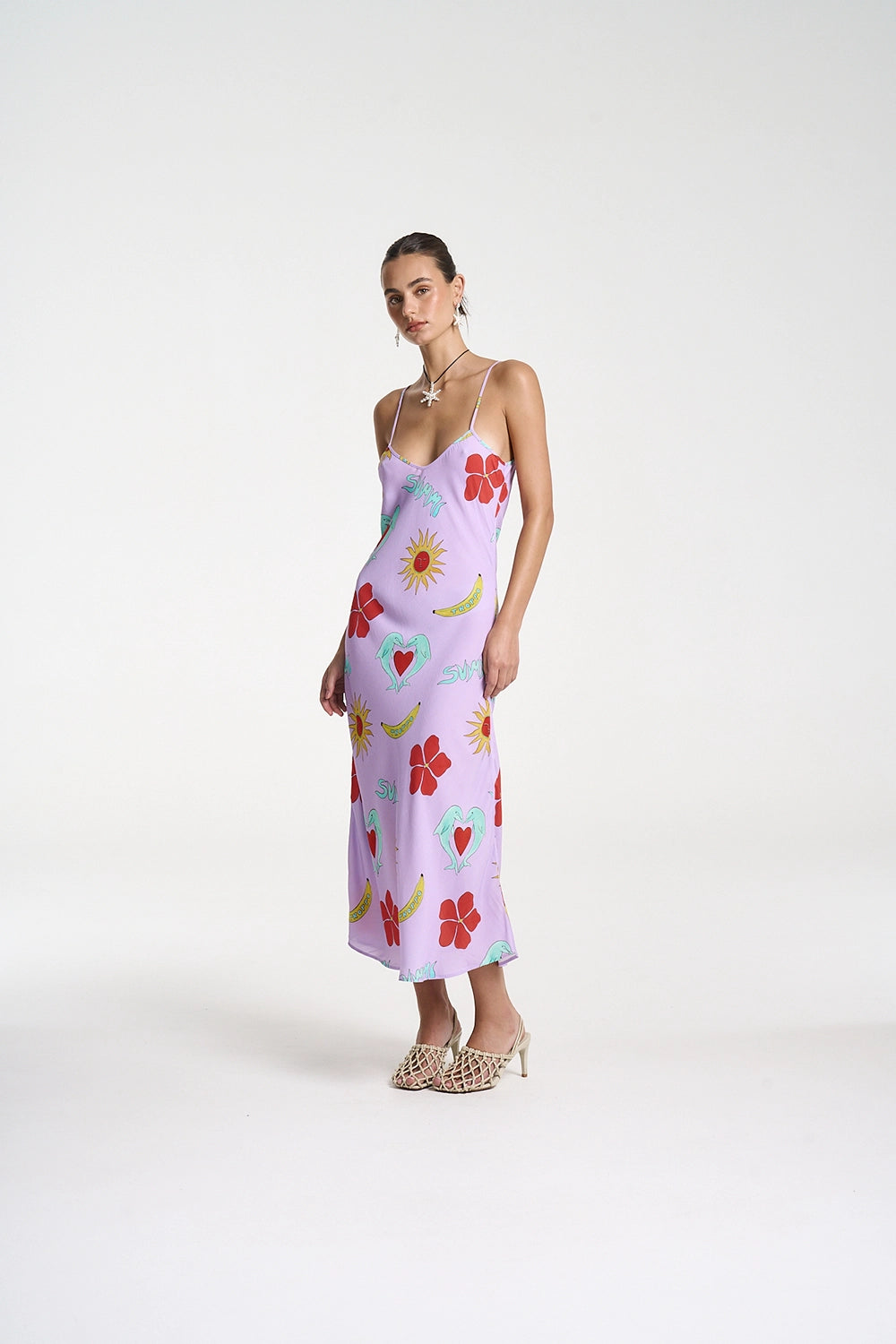 SUMMI SUMMI | SIREN MIDI - LILAC TROPPO