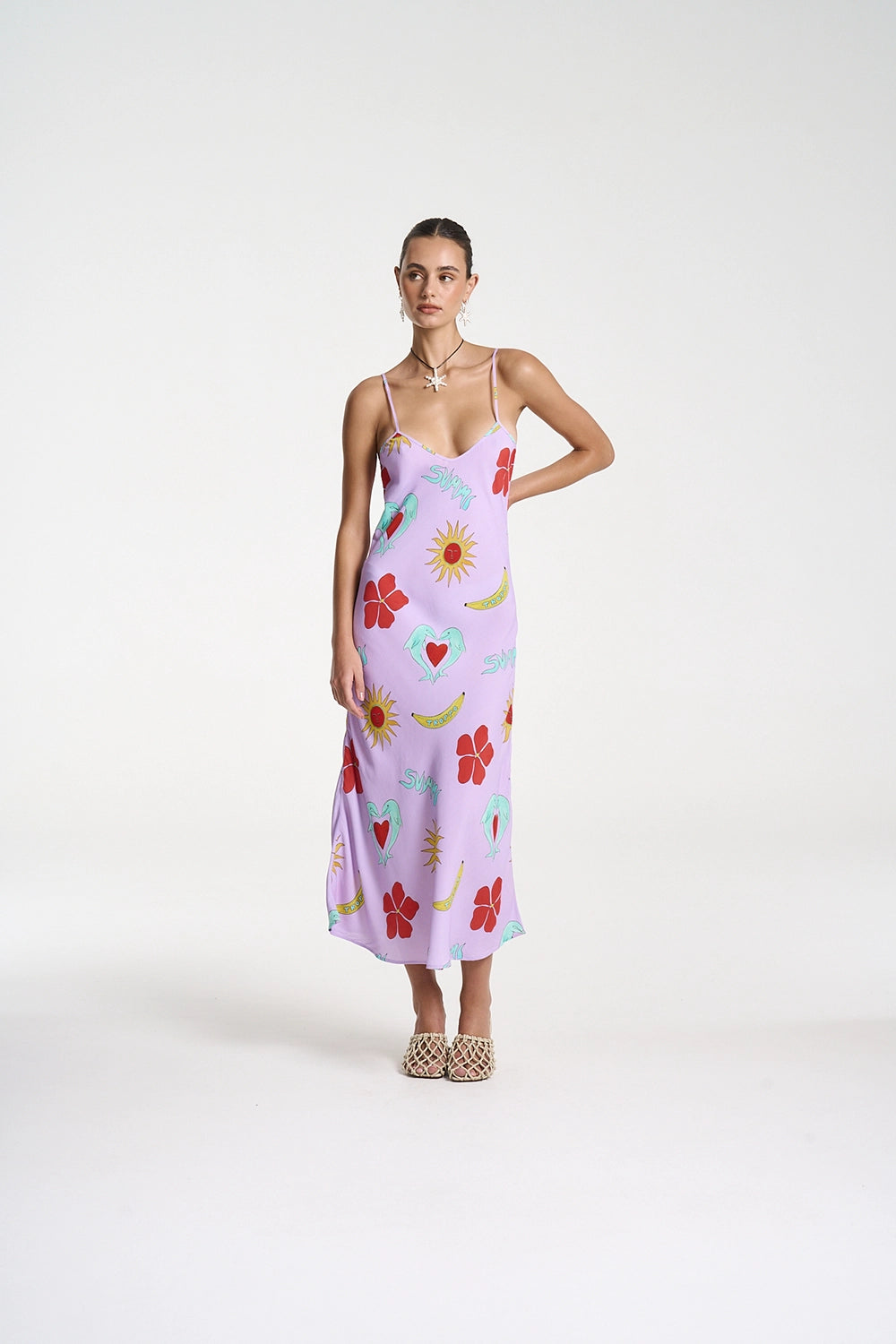 SUMMI SUMMI | SIREN MIDI - LILAC TROPPO