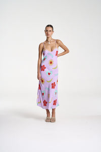 SUMMI SUMMI | SIREN MIDI - LILAC TROPPO