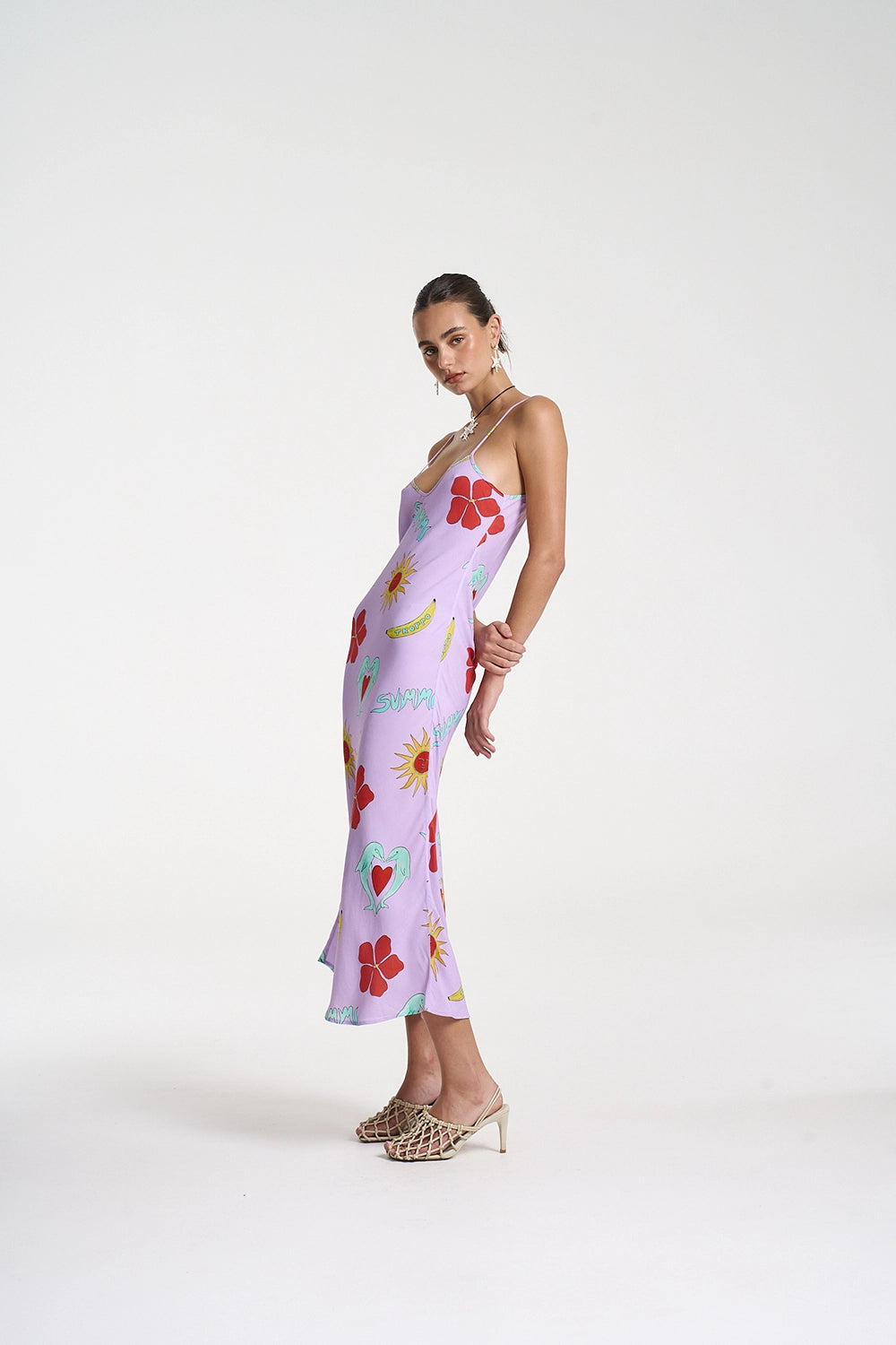 SUMMI SUMMI | SIREN MIDI - LILAC TROPPO