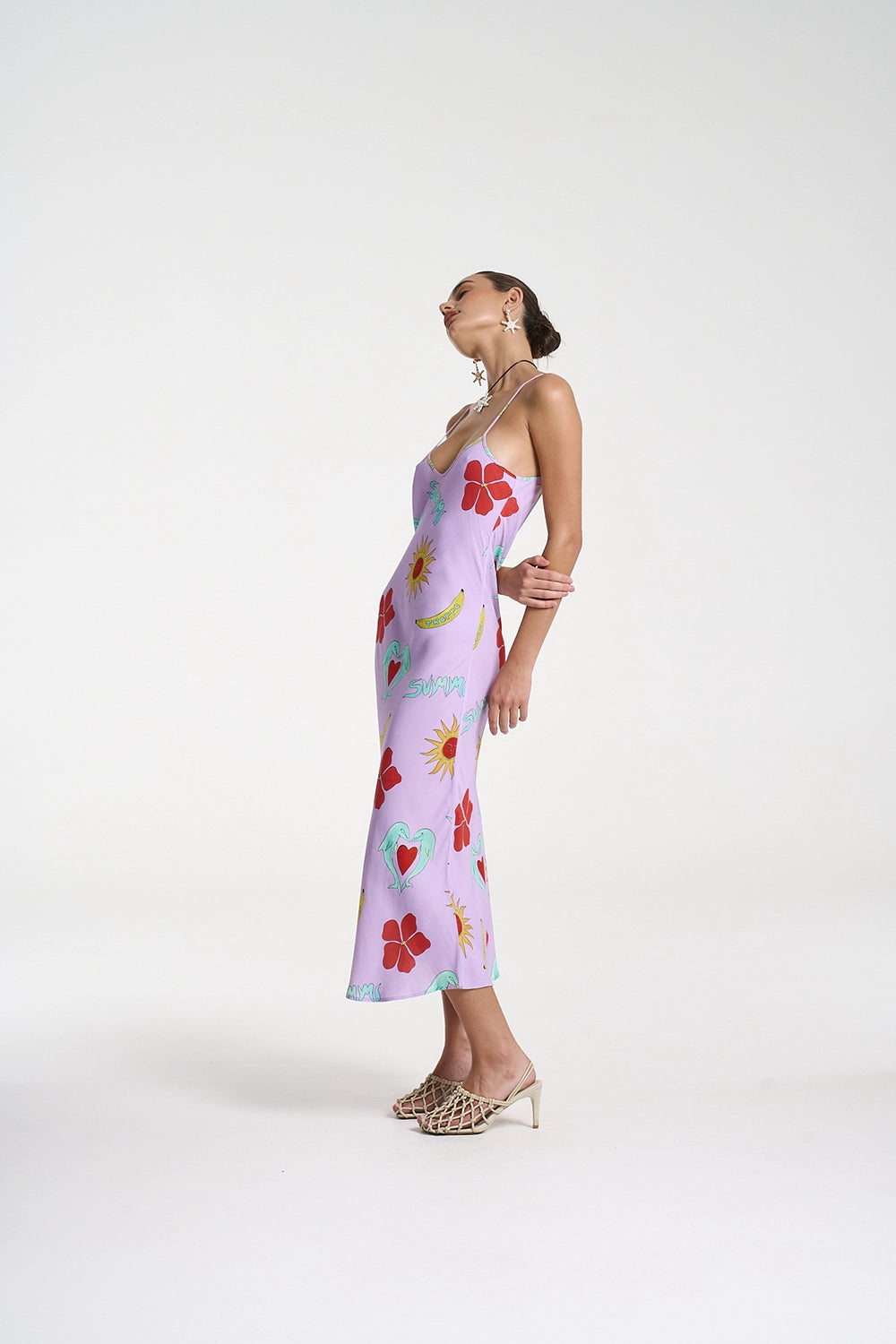 SUMMI SUMMI | SIREN MIDI - LILAC TROPPO