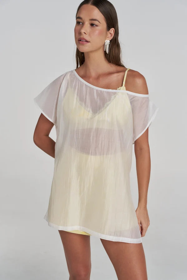 Summi Summi | Cross Me Bralette - Magnolia