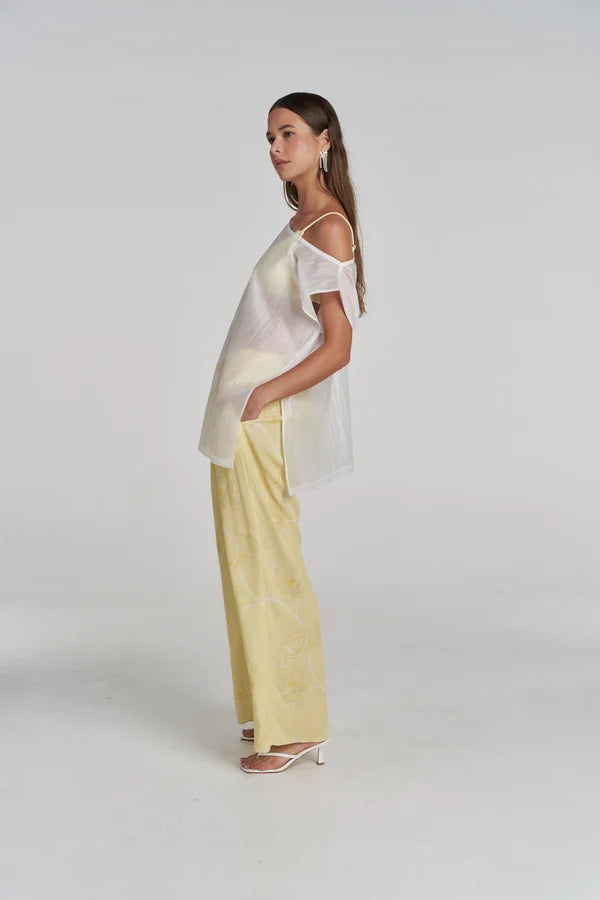 Summi Summi | Elastic Waist Pant - Magnolia