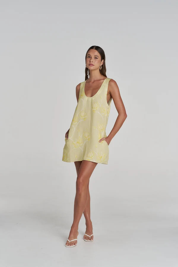 Summi Summi | Flora Mini Dress - Magnolia