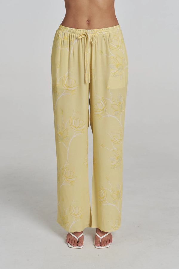 Summi Summi | Elastic Waist Pant - Magnolia