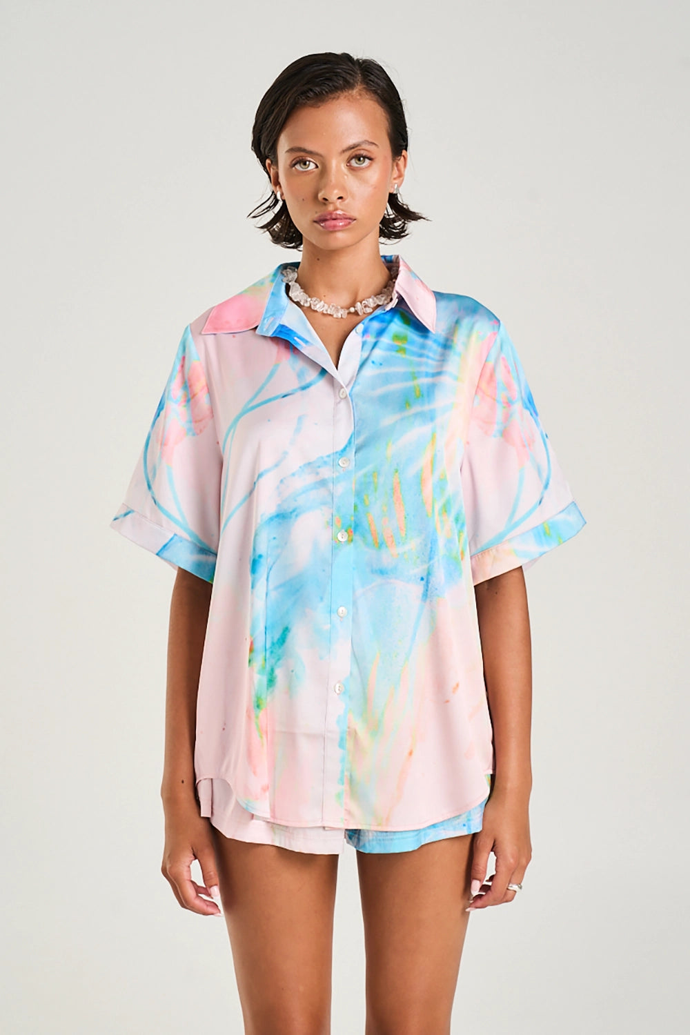SUMMI SUMMI | BUTTON UP SHIRT - MEDUSE PHASE