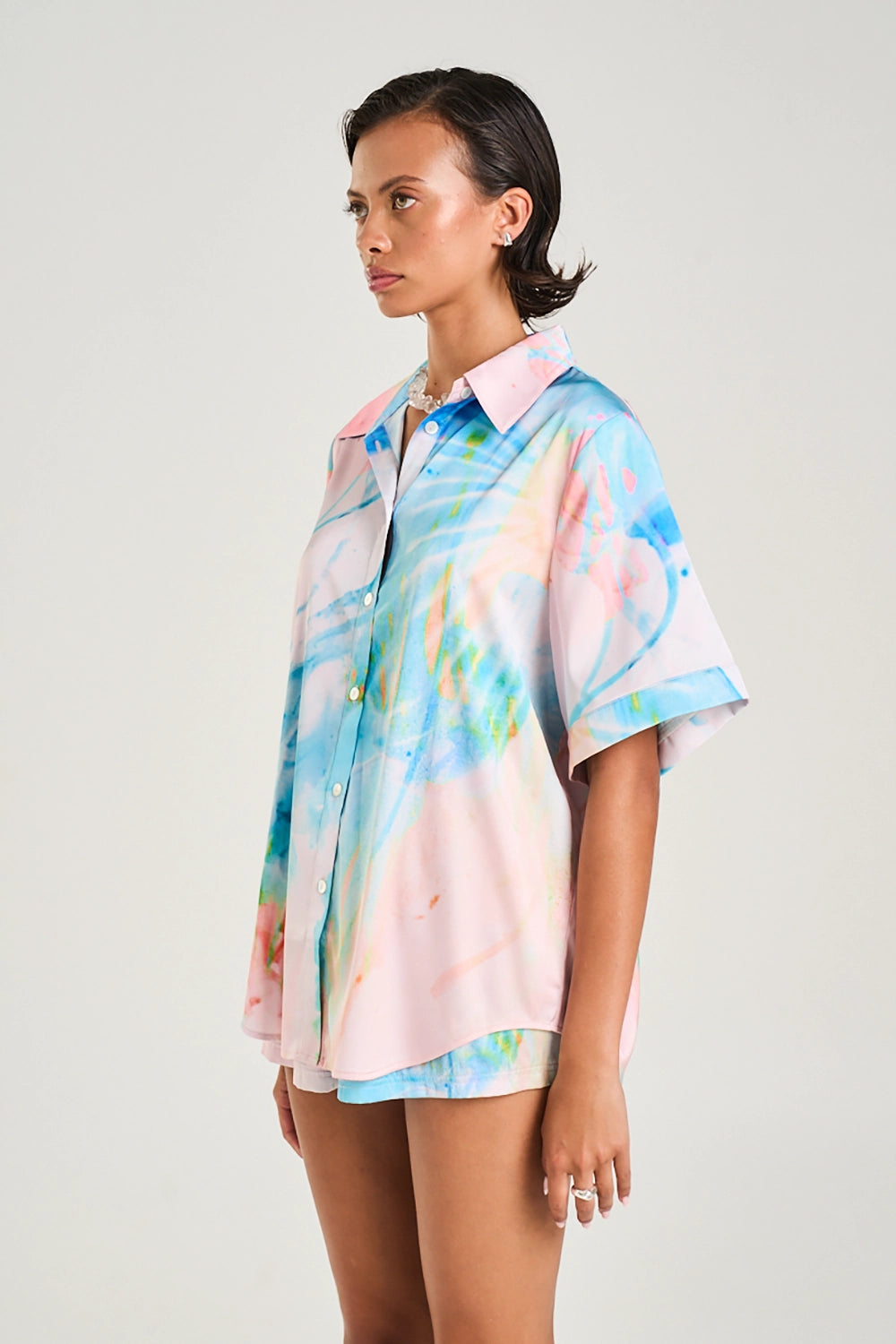 SUMMI SUMMI | BUTTON UP SHIRT - MEDUSE PHASE