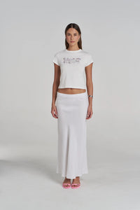 Summi Summi | Slip Skirt - White