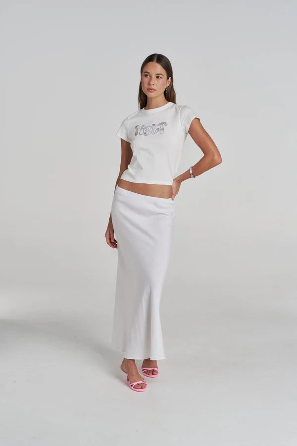 Summi Summi | Slip Skirt - White