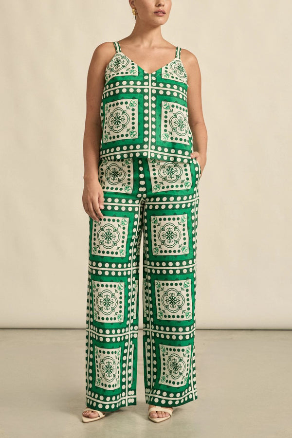 ZOE KRATZMANN | MEMO TOP | PARROT SCARF