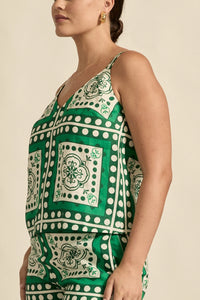 ZOE KRATZMANN | MEMO TOP | PARROT SCARF