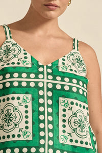 ZOE KRATZMANN | MEMO TOP | PARROT SCARF