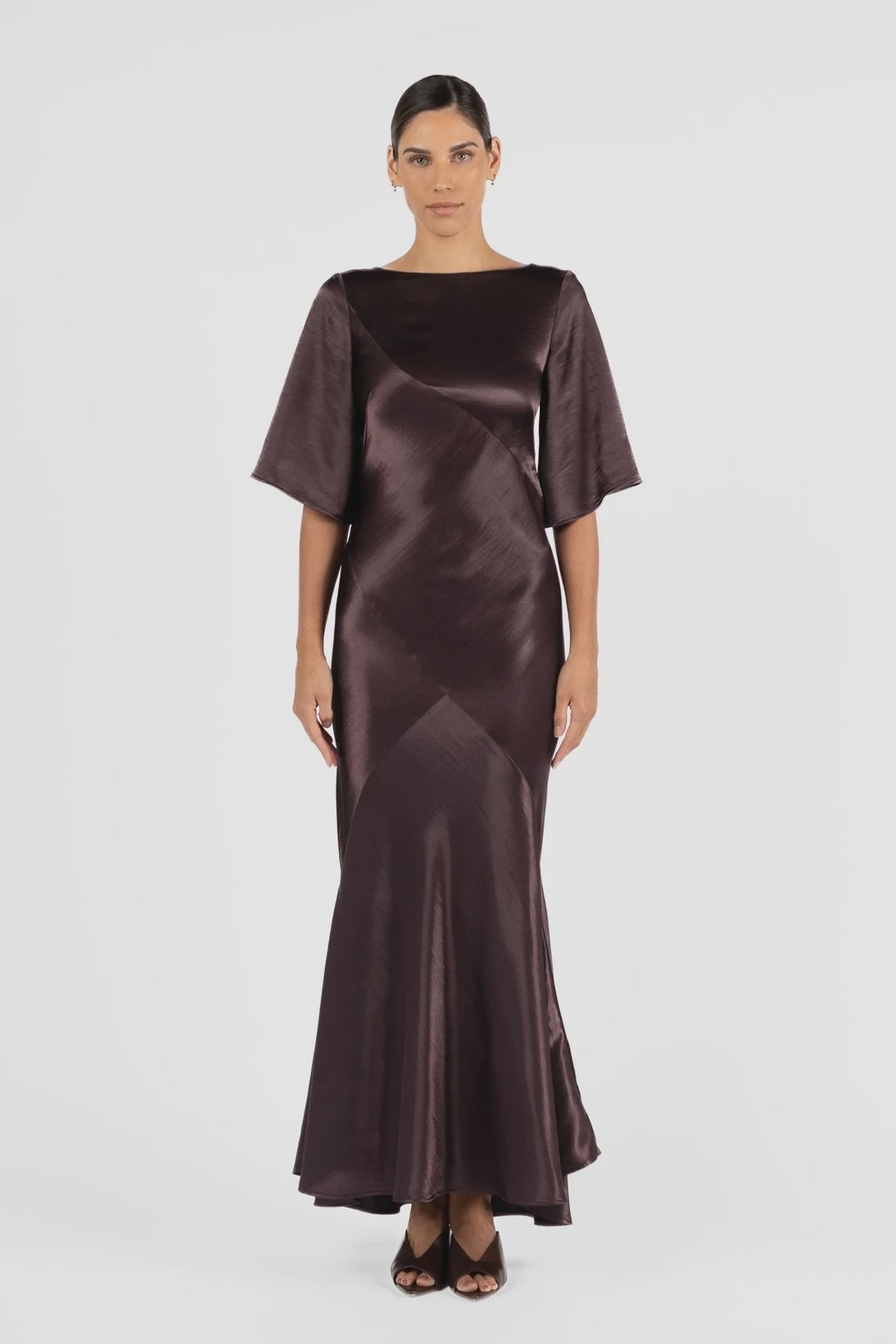 One Fell Swoop | Moni Gown - Aubergine