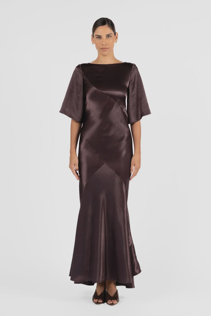 One Fell Swoop | Moni Gown - Aubergine