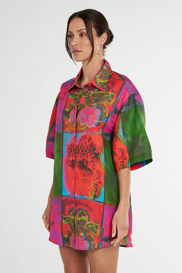 SUMMI SUMMI | BIG SHIRT - NEON UNTAMED