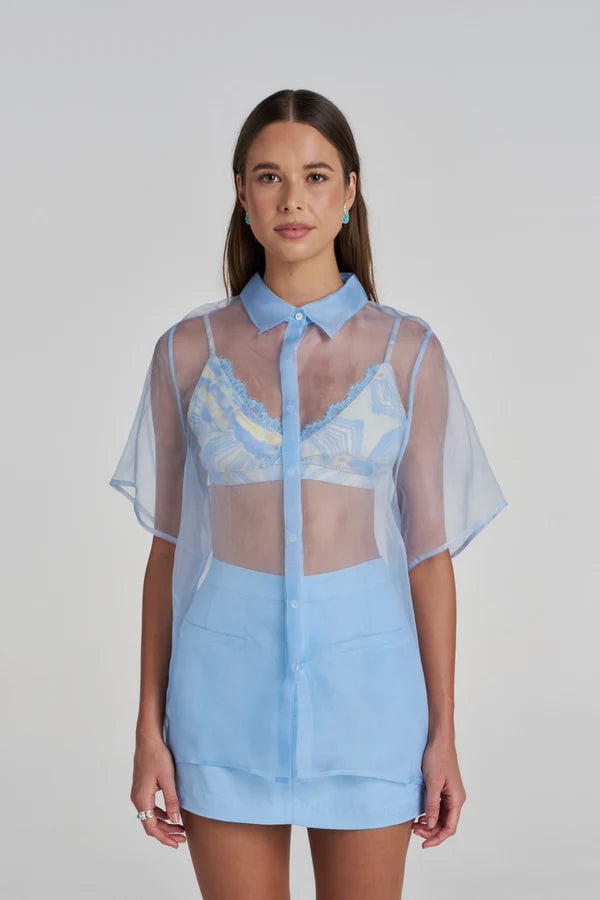 Summi Summi | Romeo Ss Shirt - Ocean