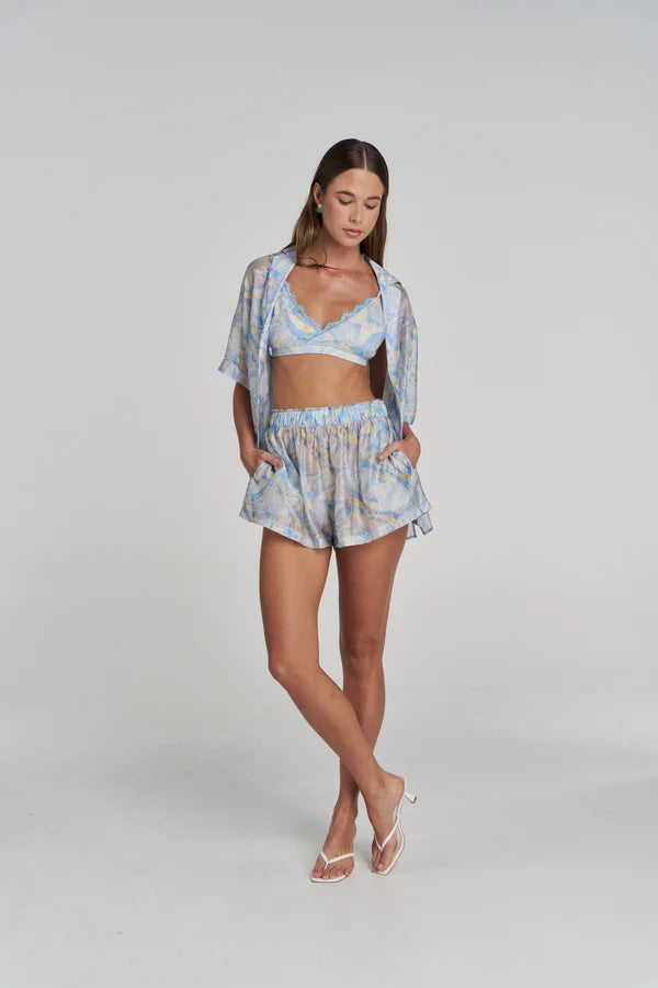 Summi Summi | Boho Ss Shirt - Orchid Prism
