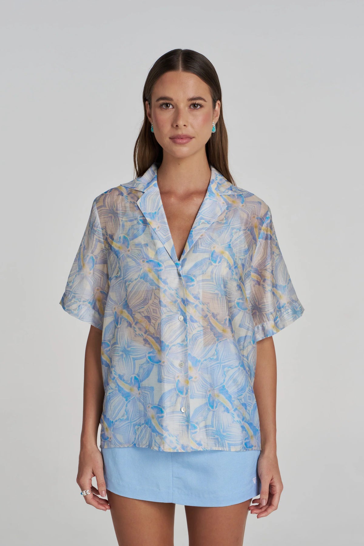 Summi Summi | Boho Ss Shirt - Orchid Prism