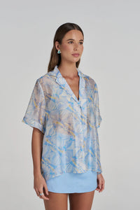 Summi Summi | Boho Ss Shirt - Orchid Prism