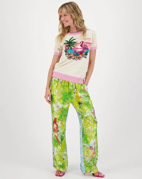 ME369 | Nora Cotton Printed Knit - Sunset 324S90950