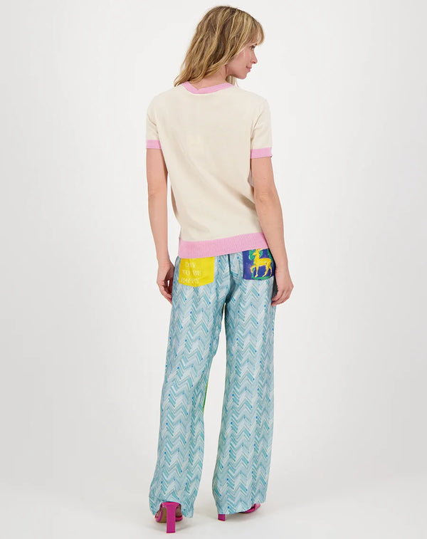 ME369 | Nora Cotton Printed Knit - Sunset 324S90950